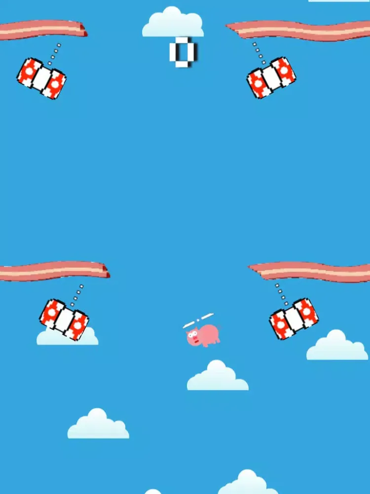 Zrzuty ekranu When Pigs Fly with Copters iPad 