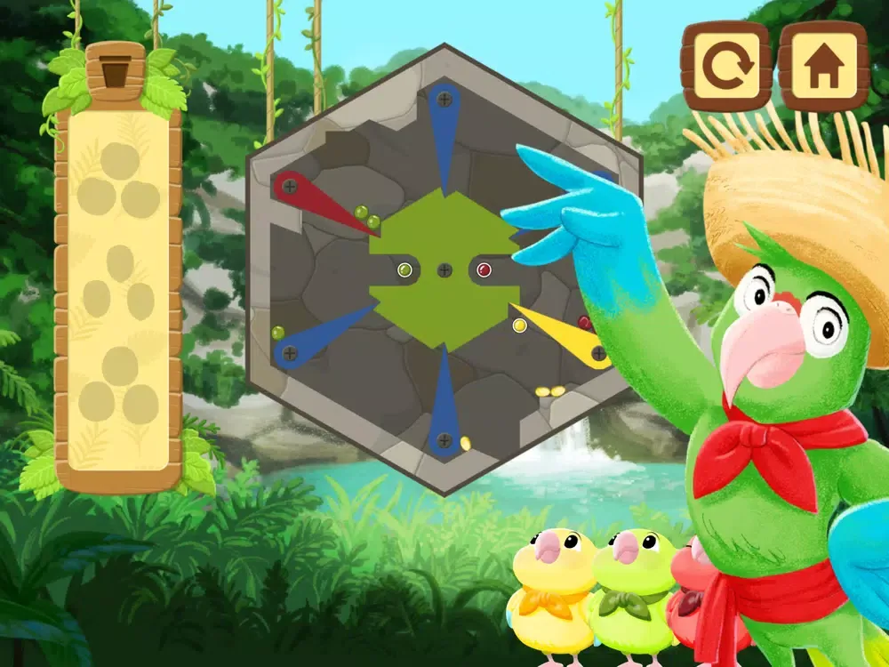 Ảnh chụp màn hình của Paco and the Tumbling Seed Box iPad 