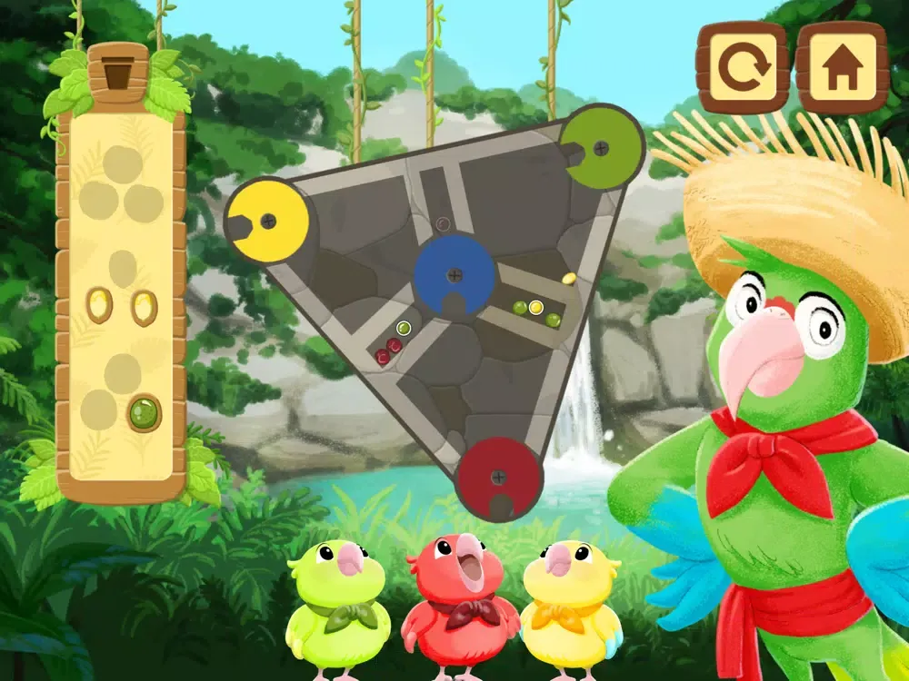 Ảnh chụp màn hình của Paco and the Tumbling Seed Box iPad 