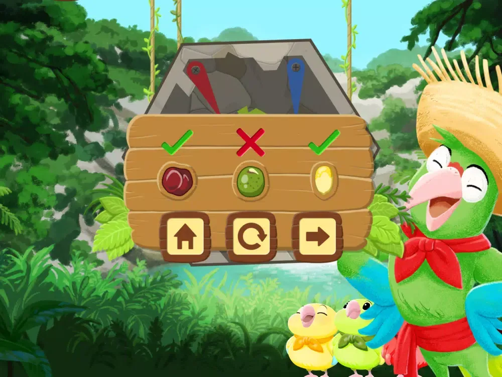 Ảnh chụp màn hình của Paco and the Tumbling Seed Box iPad 