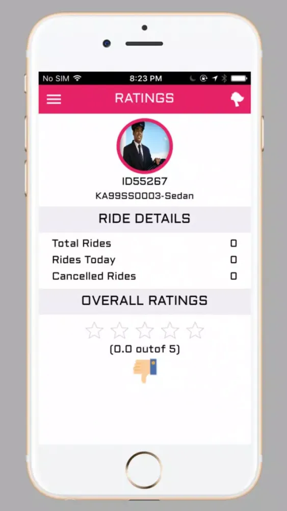 Скриншоты GoPink Cabs Partner