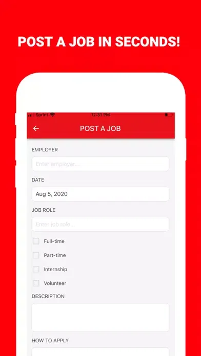 Ảnh chụp màn hình của GOP Jobs