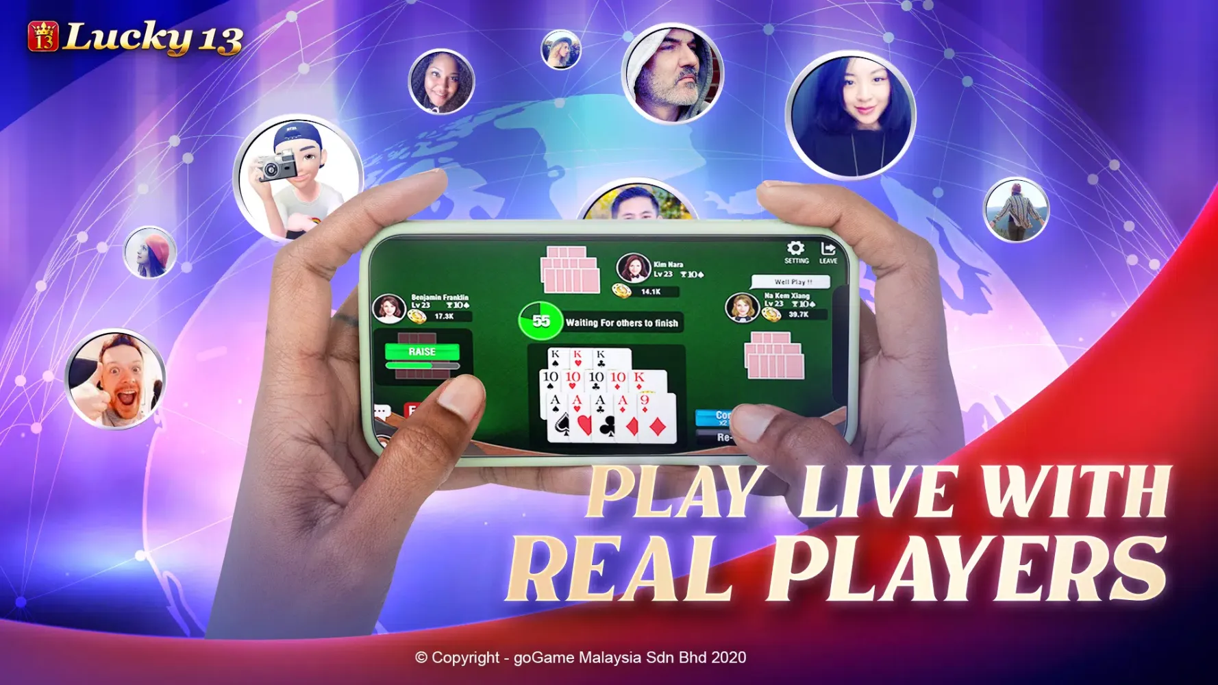 Zrzuty ekranu Lucky 13: 13 Poker Puzzle