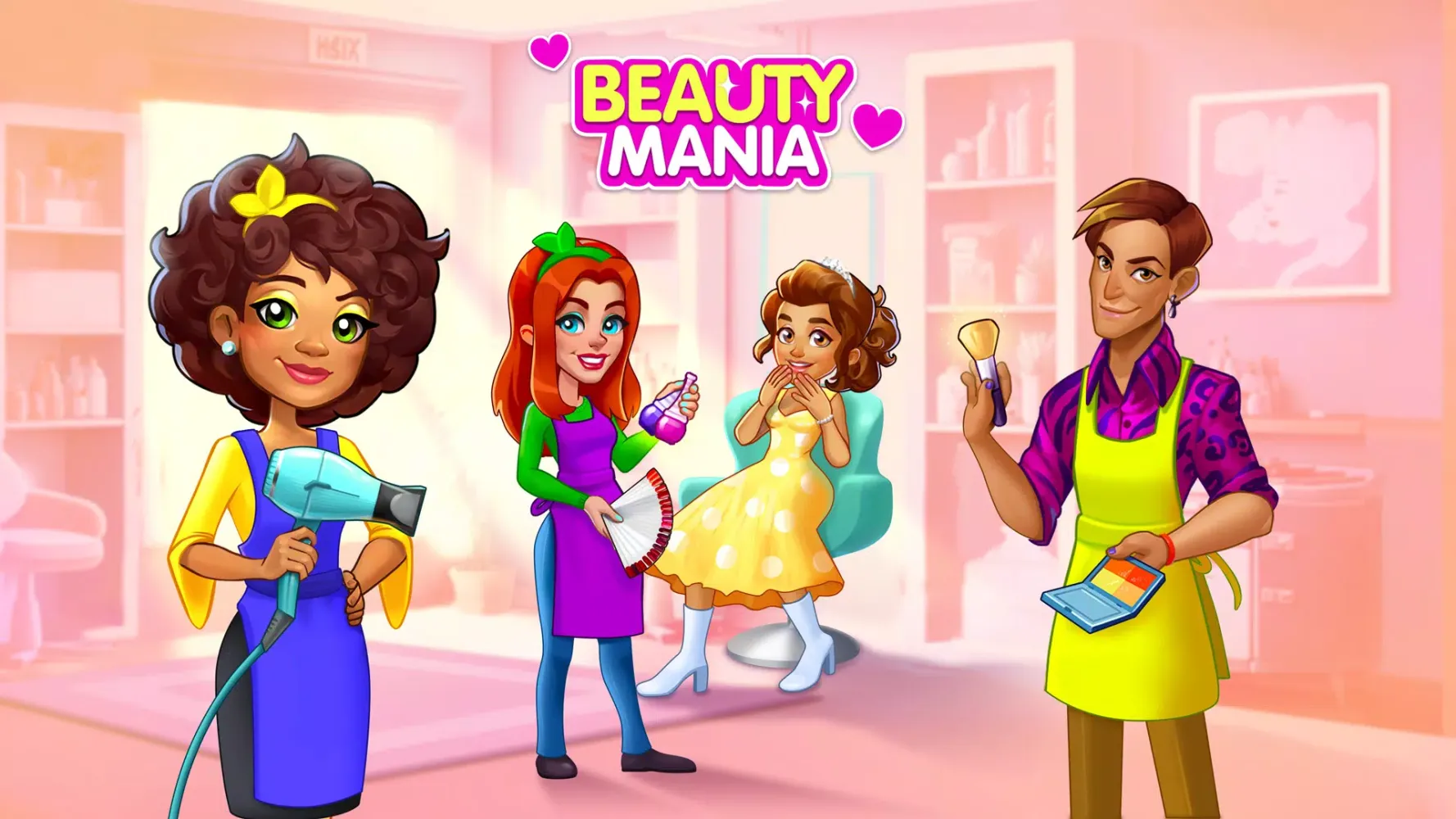 Makeover Salon: Beauty Mania स्क्रीनशॉट