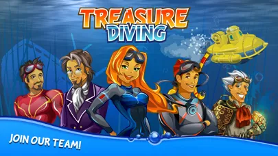Capturas de tela do Treasure Diving
