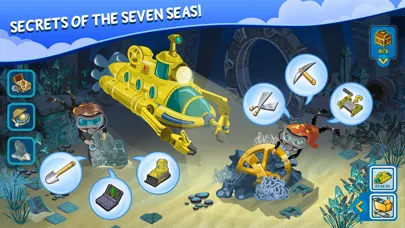 Capturas de tela do Treasure Diving