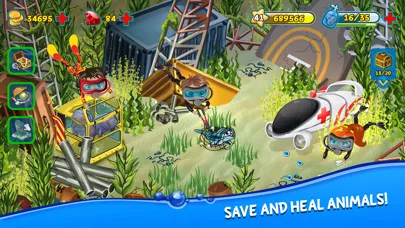 Capturas de tela do Treasure Diving