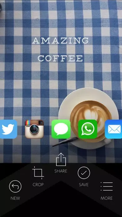 Captures d'écran de Quick — add text to photos fast