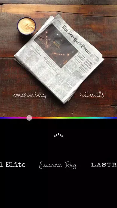 Captures d'écran de Quick — add text to photos fast