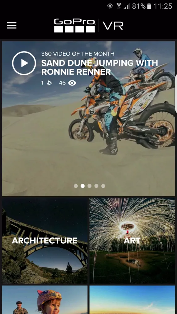 GoPro VR應用截圖
