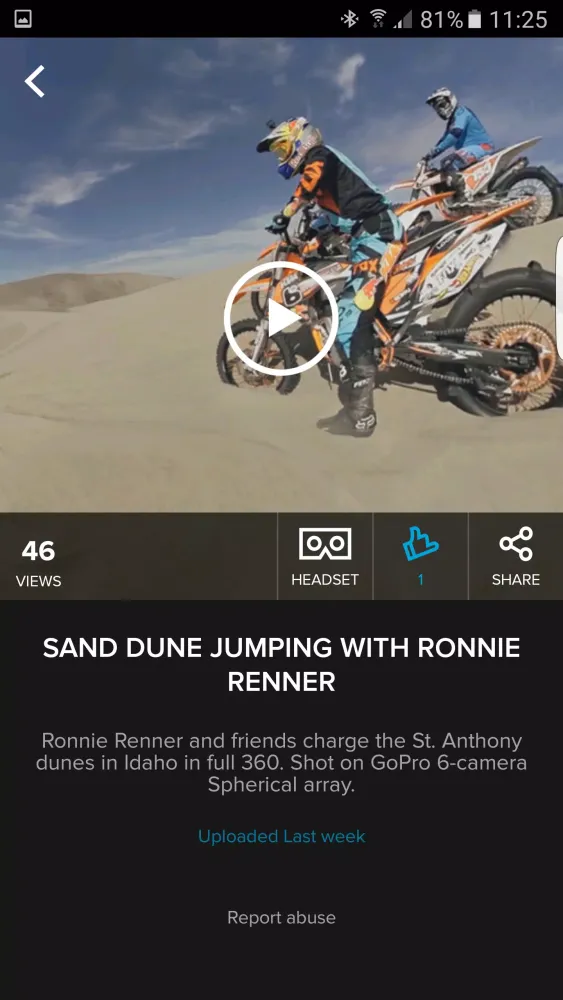 GoPro VR應用截圖