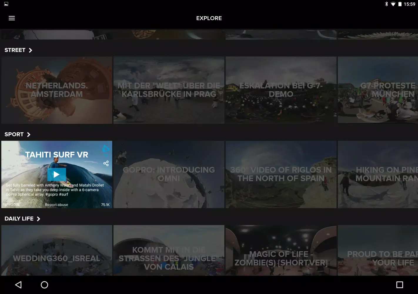 GoPro VR應用截圖