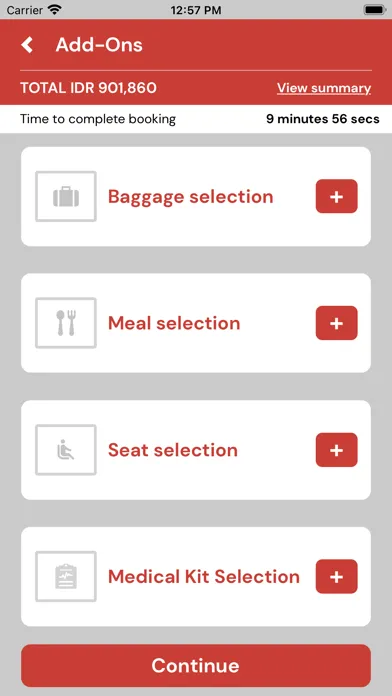 Lion Air スクリーンショット
