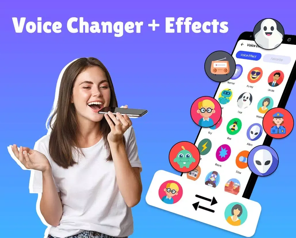 Capturas de pantalla de Voice Changer - Ace VoiceWrap