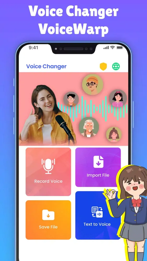 Capturas de pantalla de Voice Changer - Ace VoiceWrap
