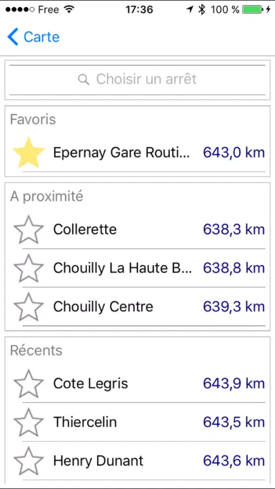 BusInfo Epernay سکرین شاٹس