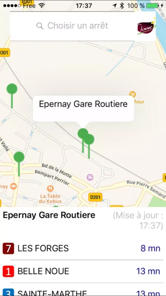 BusInfo Epernay سکرین شاٹس