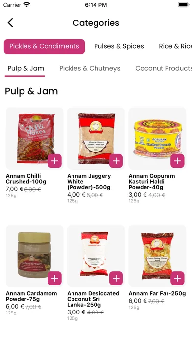 Captures d'écran de Spice Junction : Grocery