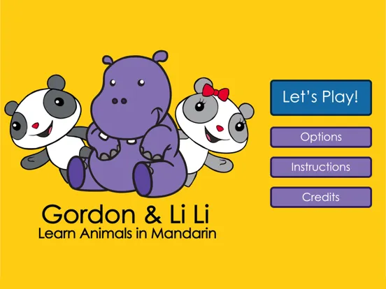 Gordon and Li Li Learn Animals iPad 應用截圖