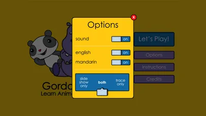 Gordon and Li Li Learn Animals應用截圖