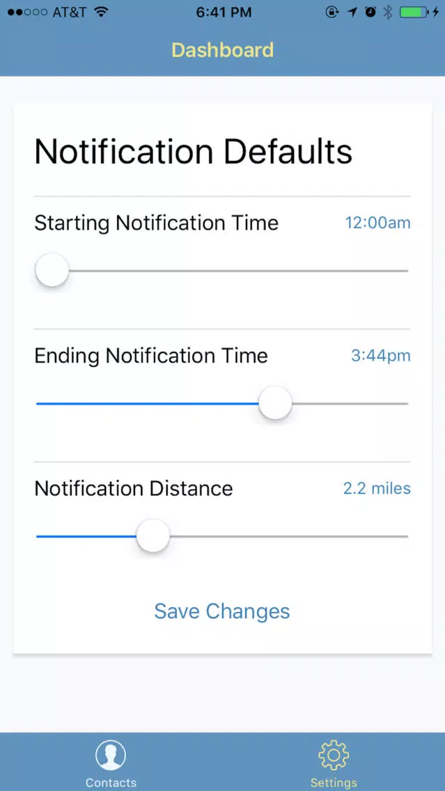Location Notify Screenshots