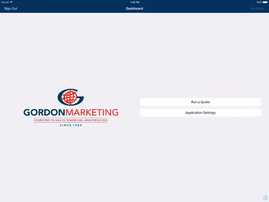 صور Gordon Marketing Quoting Tools iPad 
