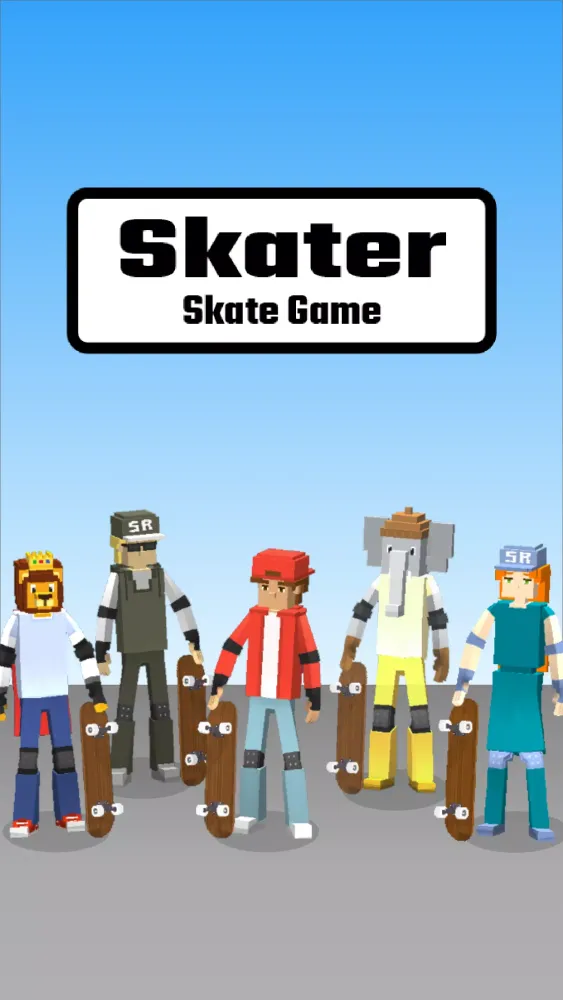 Skater Skate Game Ekran Görüntüleri