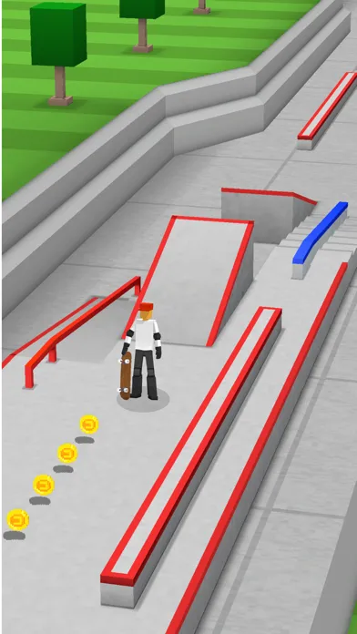 Skater Skate Game سکرین شاٹس