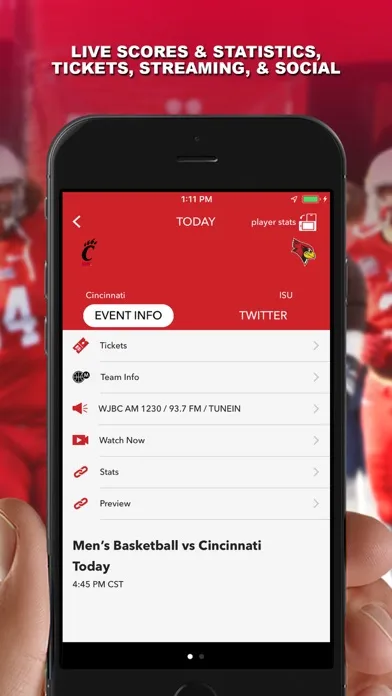 Ảnh chụp màn hình của Illinois State Redbirds