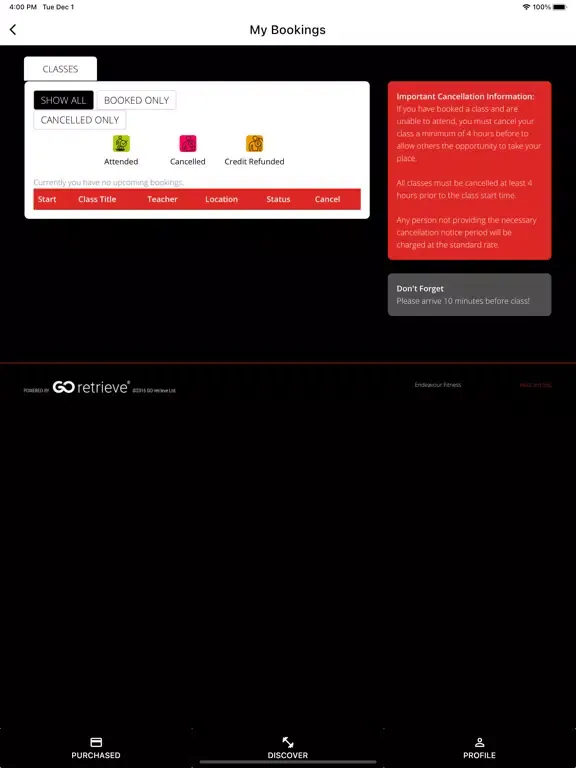 صور Endeavour Fitness iPad 
