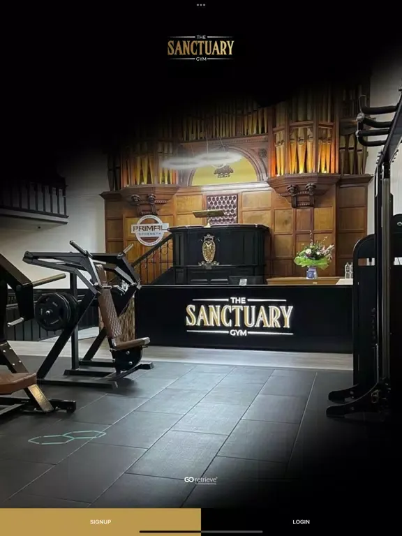 Zrzuty ekranu The Sanctuary Gym iPad 