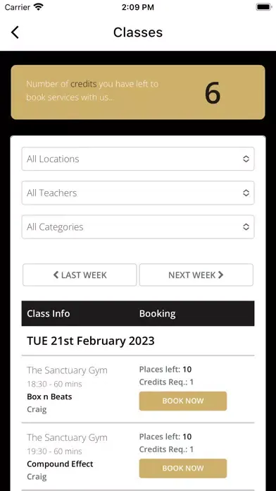 Zrzuty ekranu The Sanctuary Gym