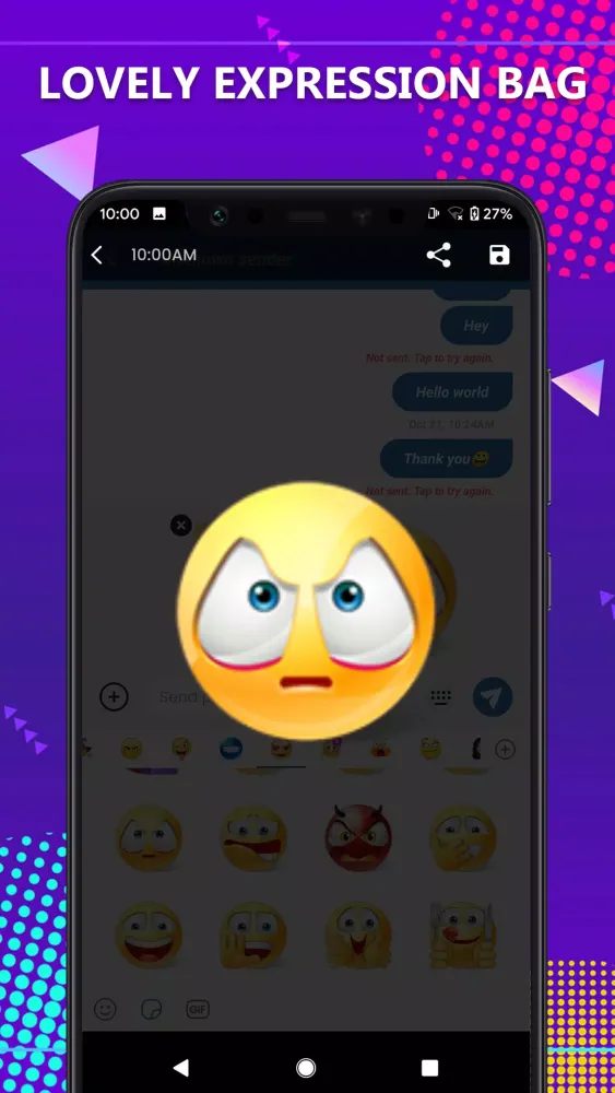 Capturas de tela do Gorgeous Chat Messages