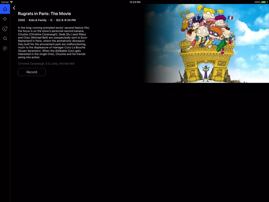 Скриншоты Gorham TV iPad 