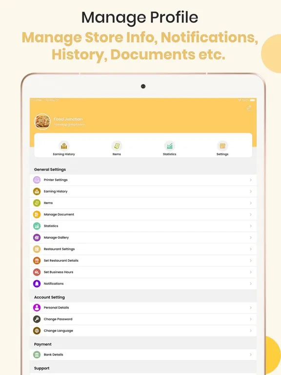 goride store iPad  스크린샷