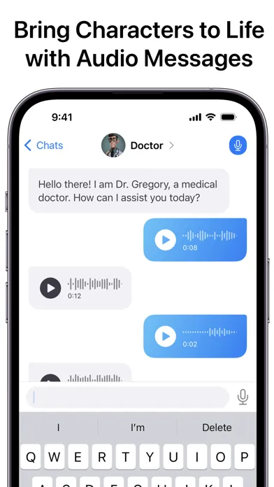 Tangkapan layar Superchat - AI Virtual Chat