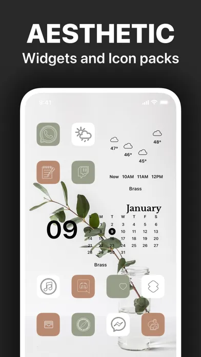 تصاویر Brass - Icon Themes & Widgets