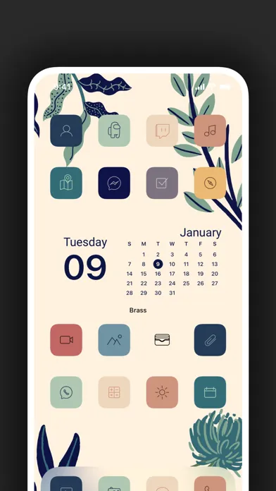 تصاویر Brass - Icon Themes & Widgets