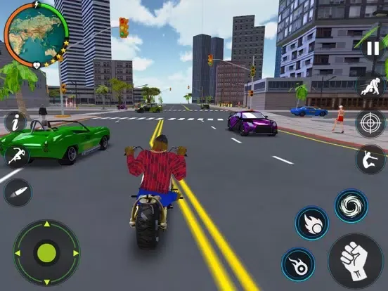 GT Gangsters Gorilla Superhero iPad  Screenshots