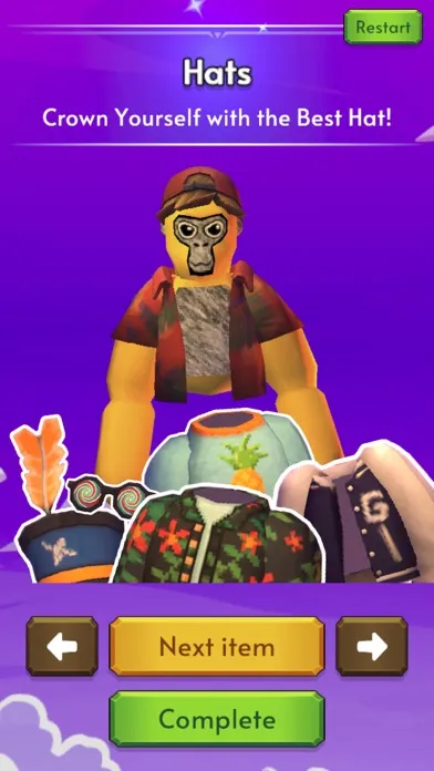 Gorilla Swag Avatar App Ekran Görüntüleri