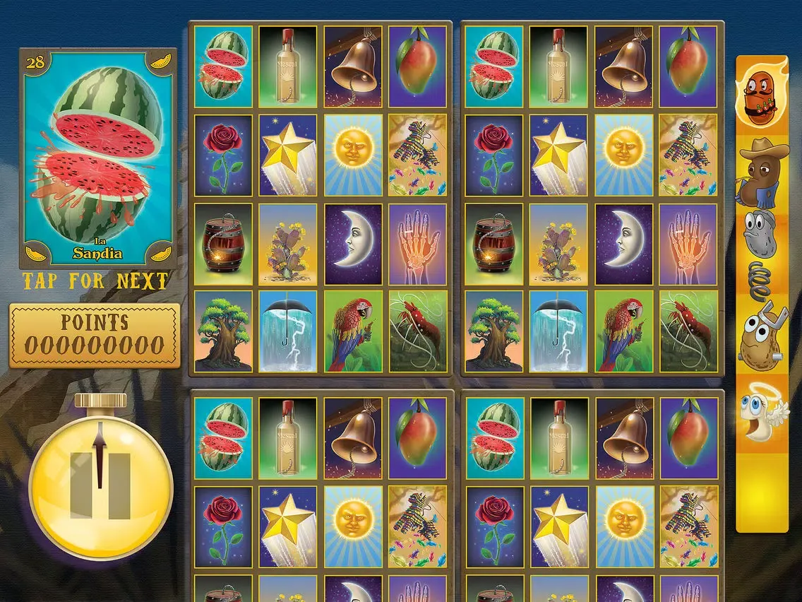 Tangkapan layar Loteria Latin Bingo iPad 