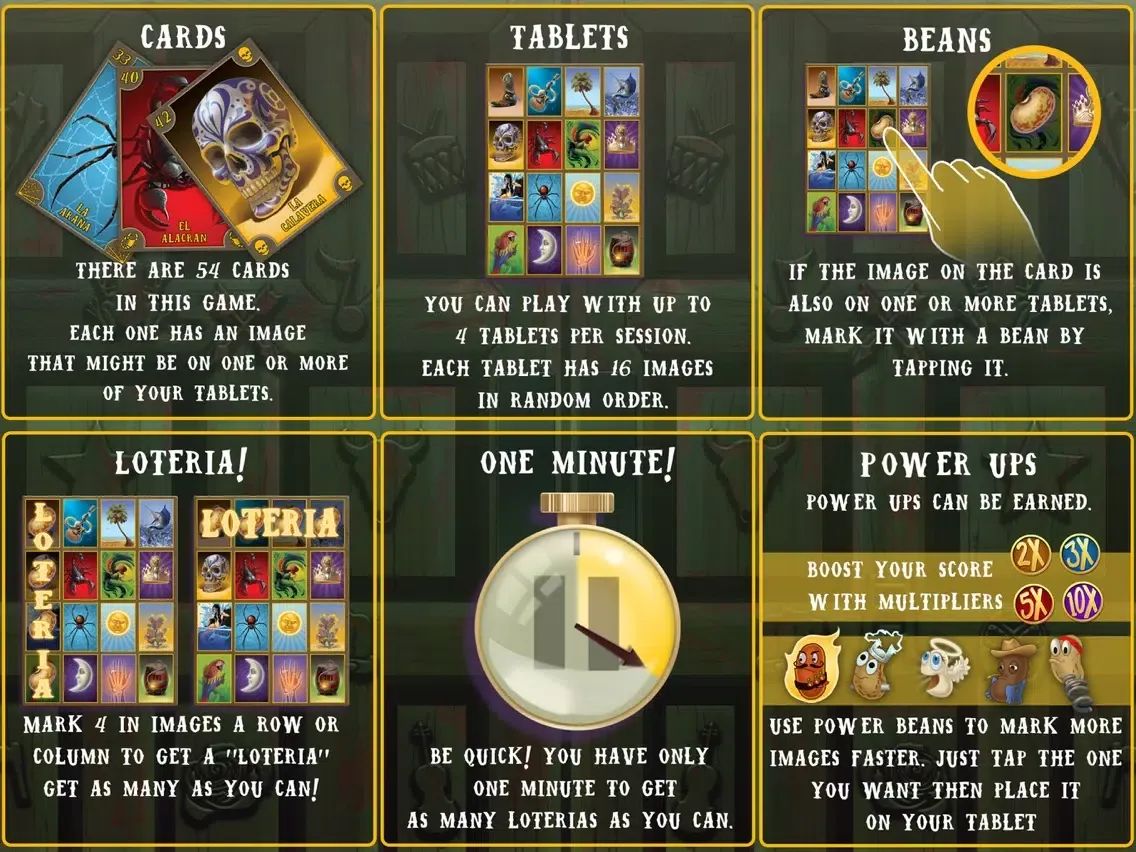 Tangkapan layar Loteria Latin Bingo iPad 