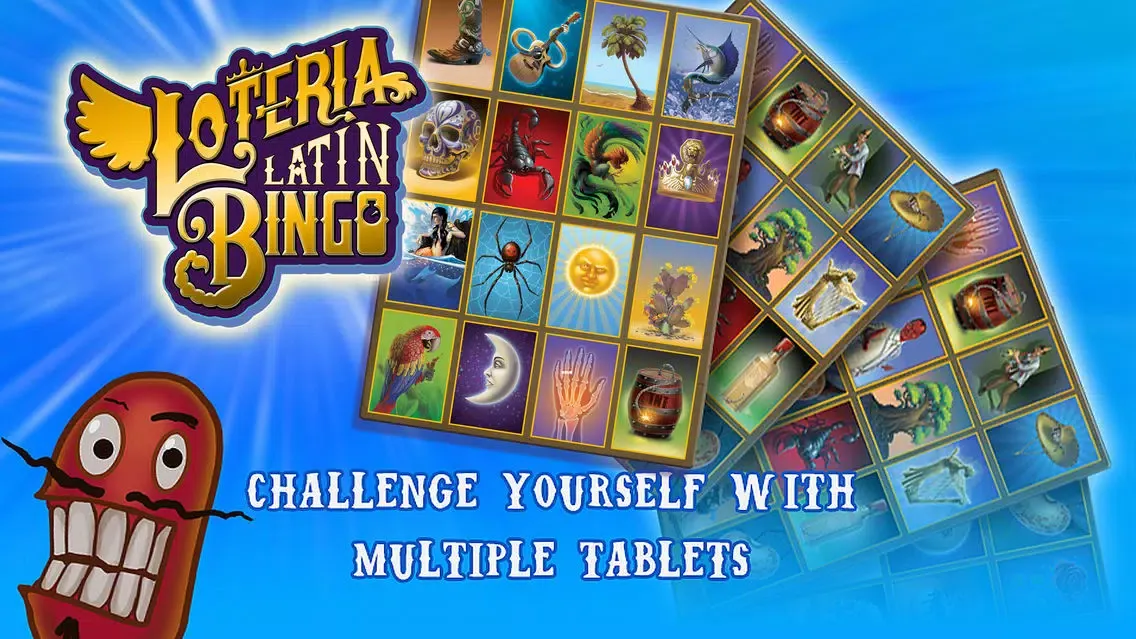 Tangkapan layar Loteria Latin Bingo