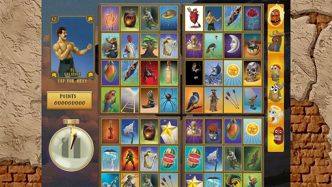 Tangkapan layar Loteria Latin Bingo