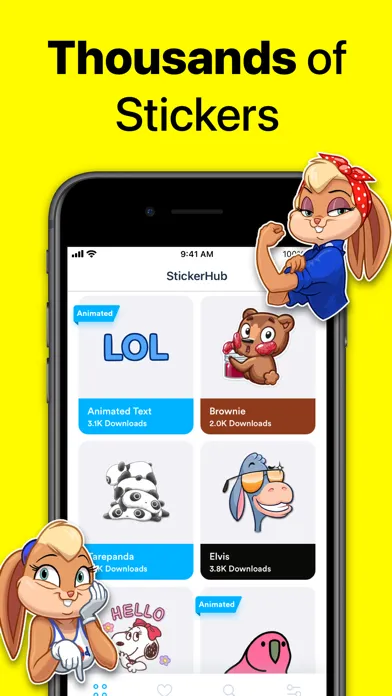 Capturas de tela do StickerHub - Sticker Maker