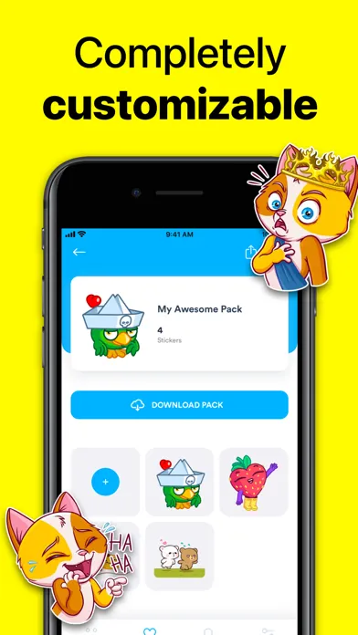 Capturas de tela do StickerHub - Sticker Maker