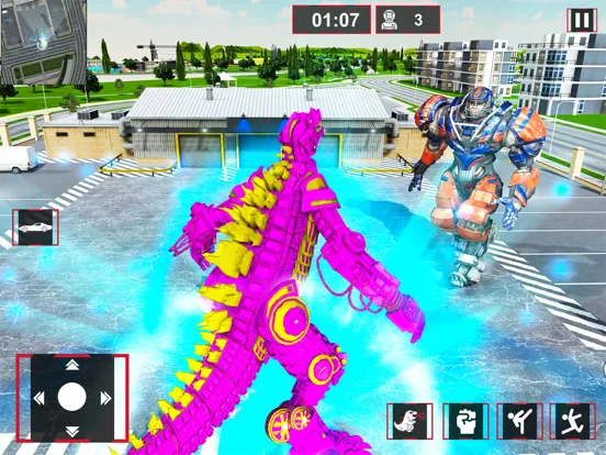 Capturas de pantalla de Gorilla vs Kaiju City Rush iPad 