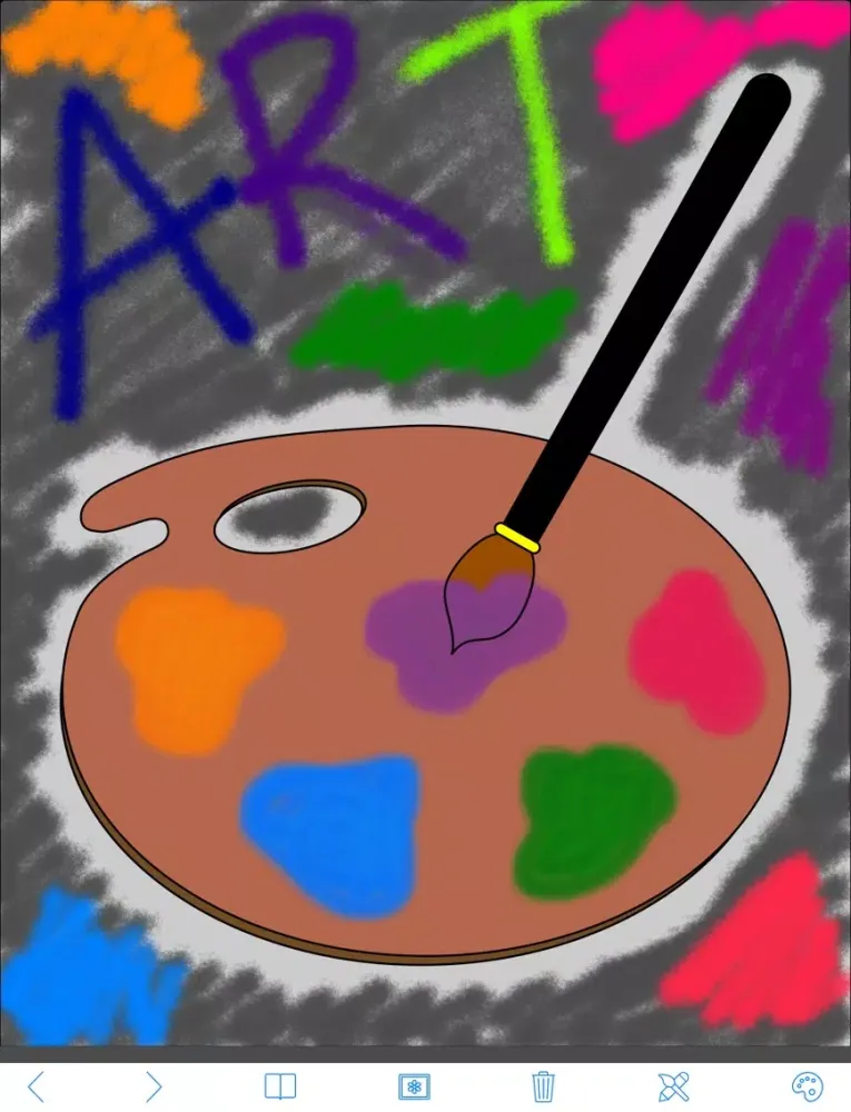 تصاویر Coloring Book Free iPad 
