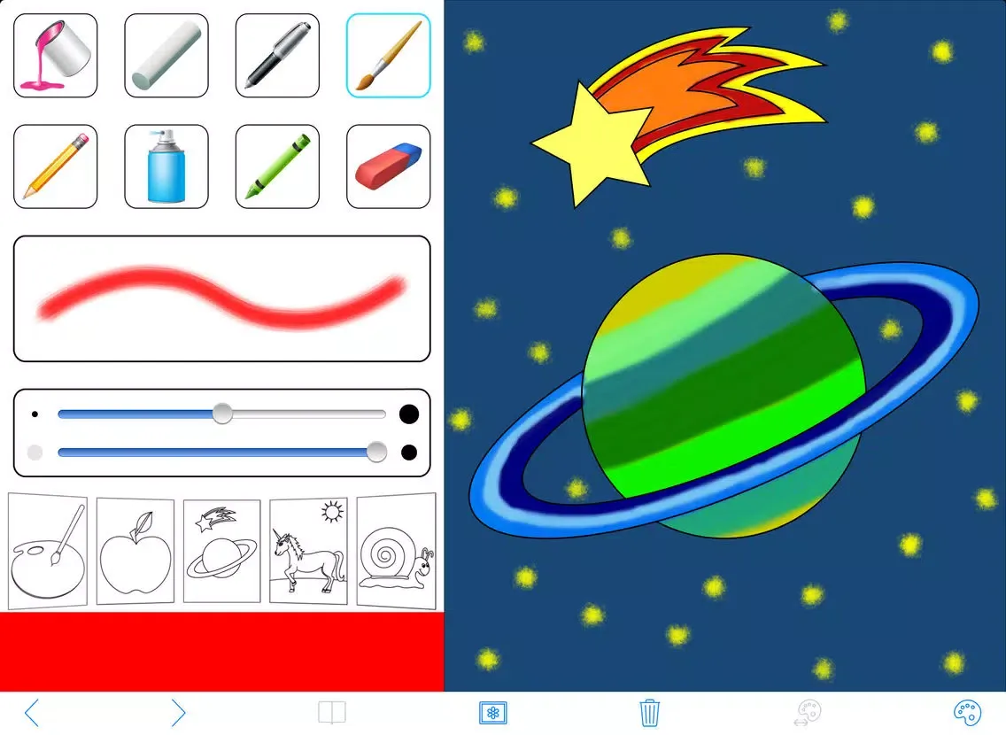 تصاویر Coloring Book Free iPad 