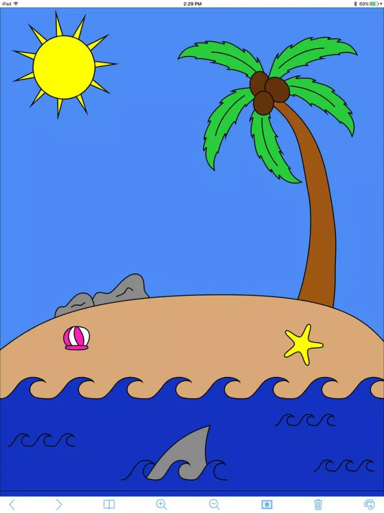 My Coloring Book iPad  Screenshots